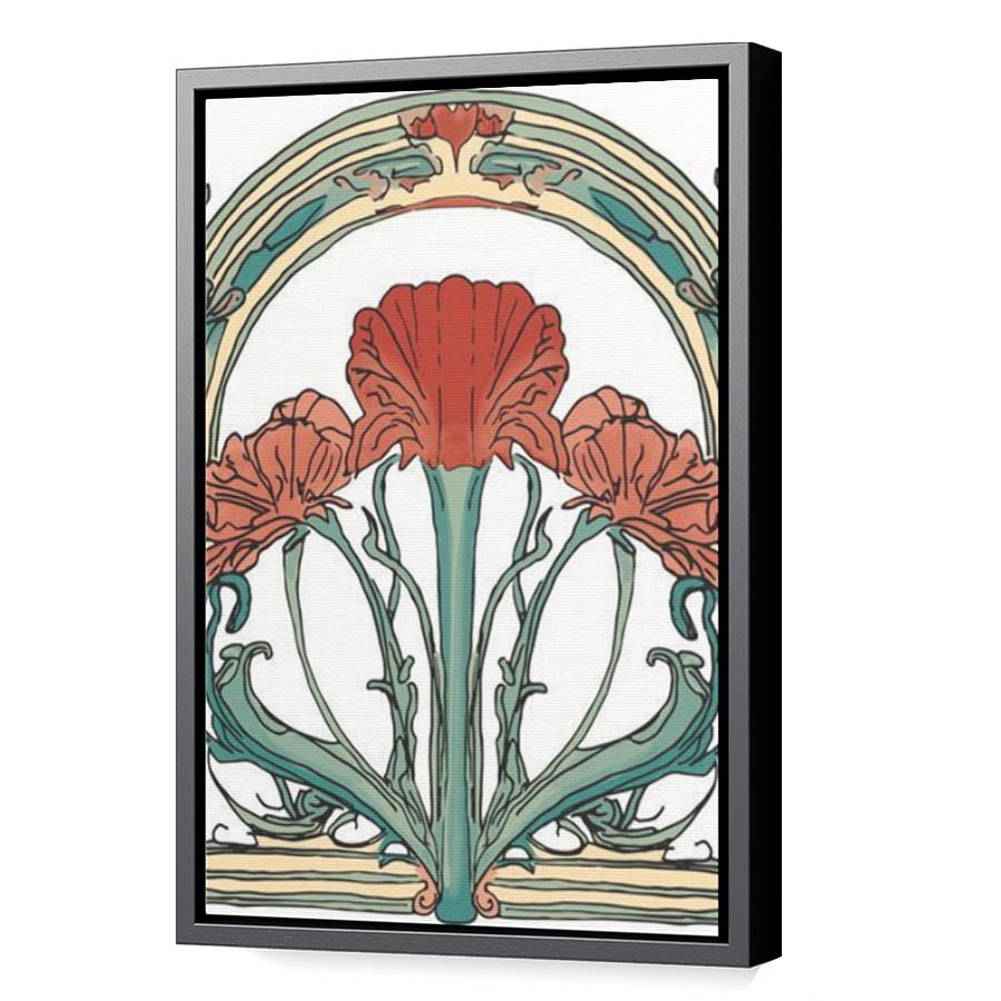 Thumbnail for Canvas - Black Floating Frame