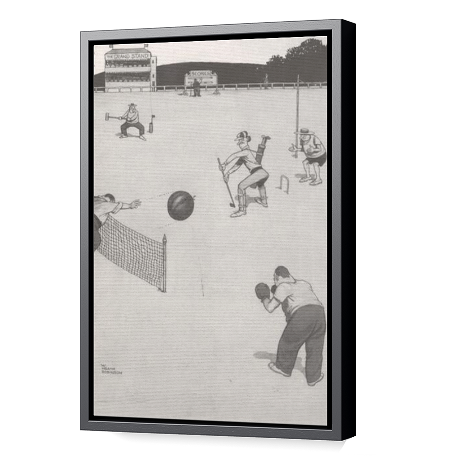 Thumbnail for Canvas - Black Floating Frame
