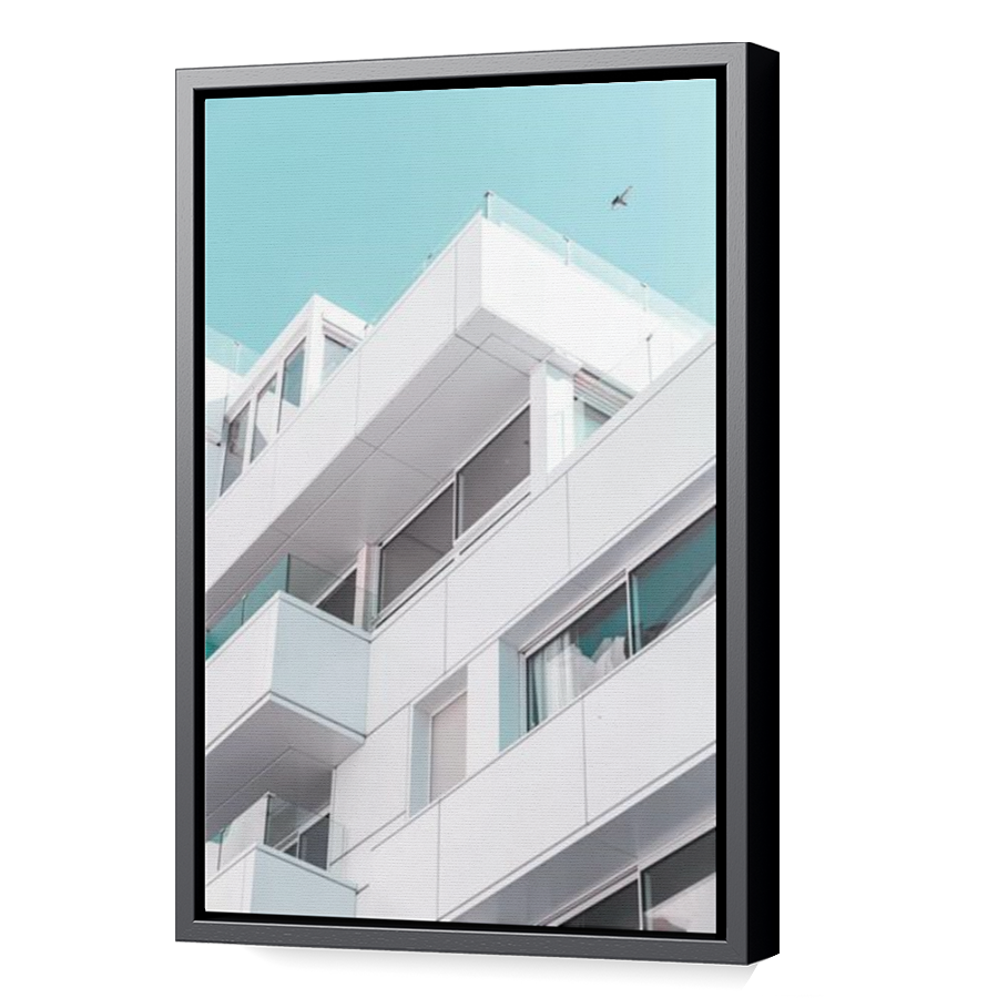 Thumbnail for Canvas - Black Floating Frame