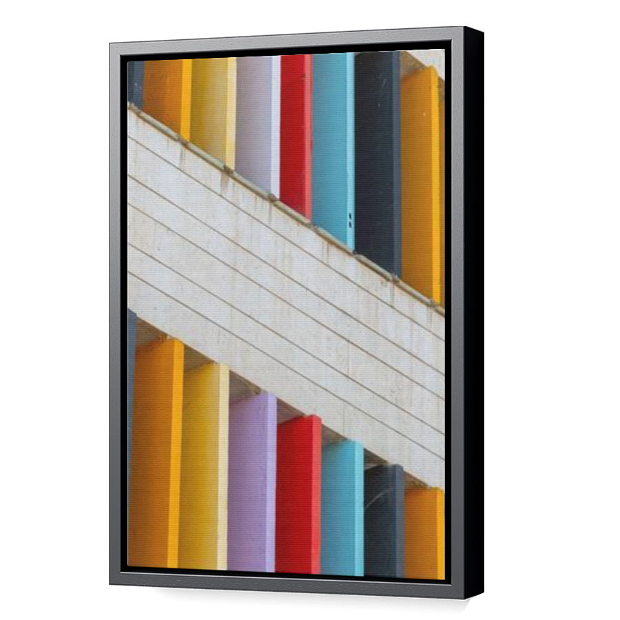 Thumbnail for Canvas - Black Floating Frame