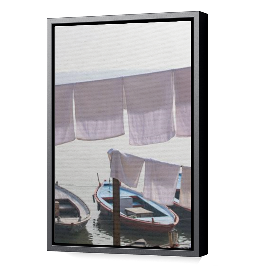 Thumbnail for Canvas - Black Floating Frame