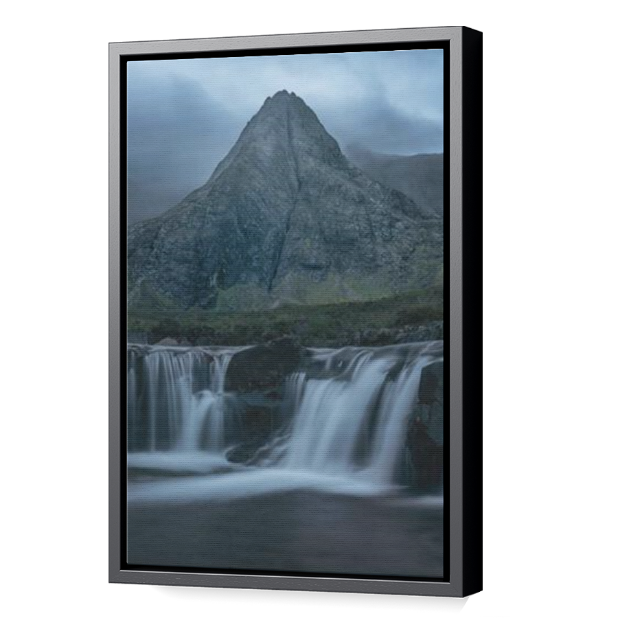 Thumbnail for Canvas - Black Floating Frame