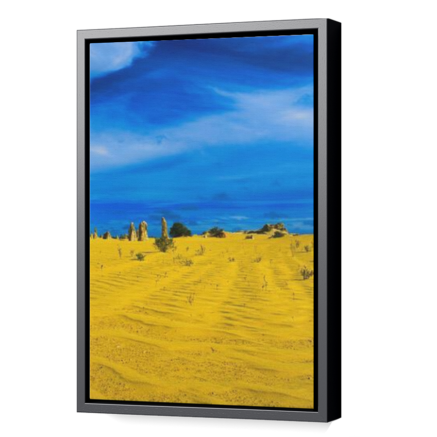 Thumbnail for Canvas - Black Floating Frame
