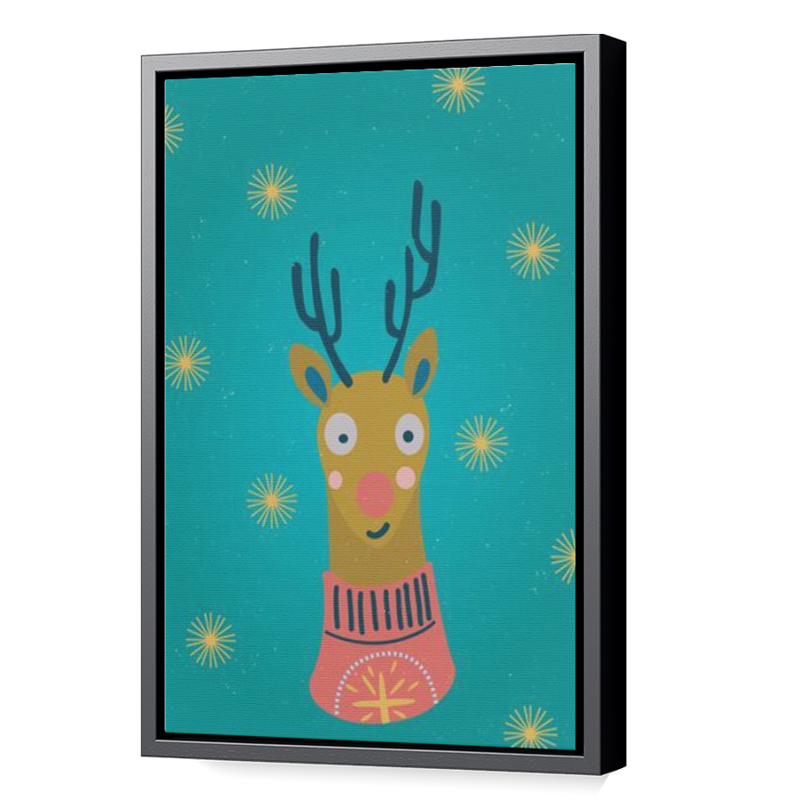 Thumbnail for Canvas - Black Floating Frame
