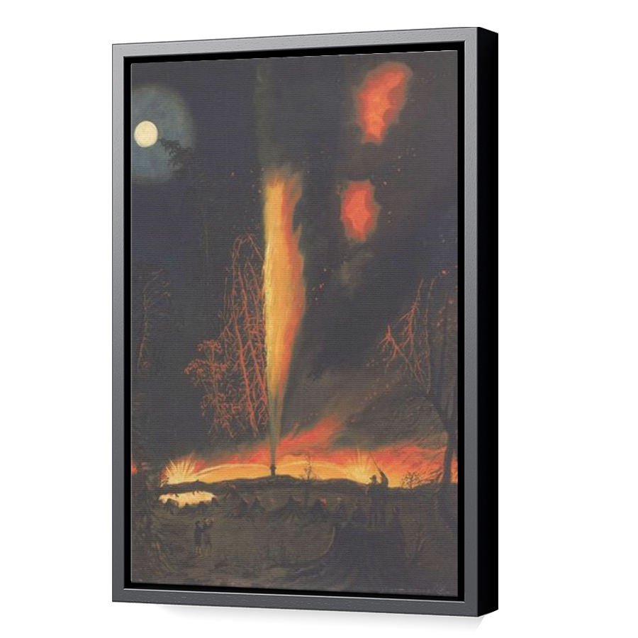 Thumbnail for Canvas - Black Floating Frame