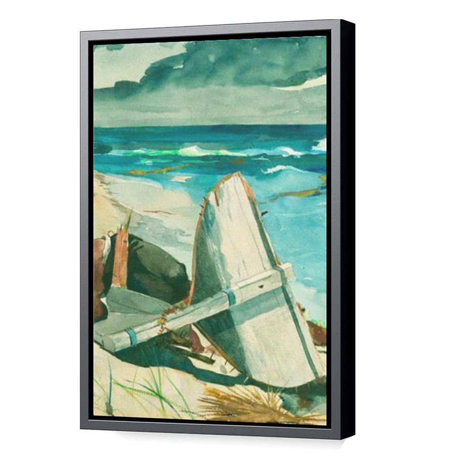 Thumbnail for Canvas - Black Floating Frame