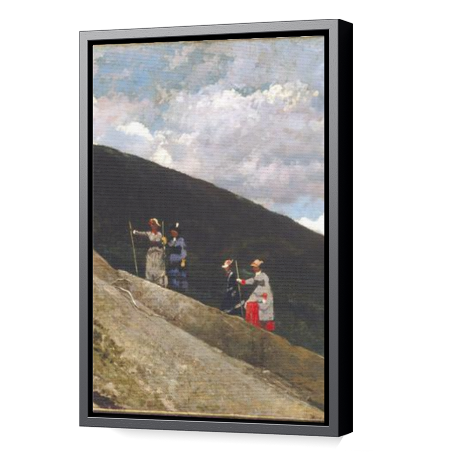 Thumbnail for Canvas - Black Floating Frame