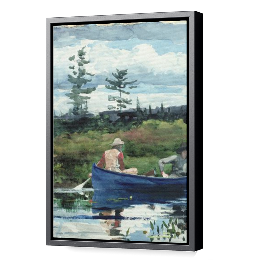 Thumbnail for Canvas - Black Floating Frame