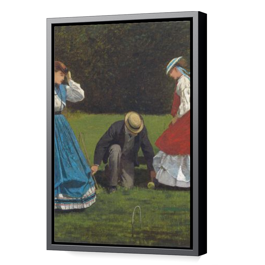 Thumbnail for Canvas - Black Floating Frame