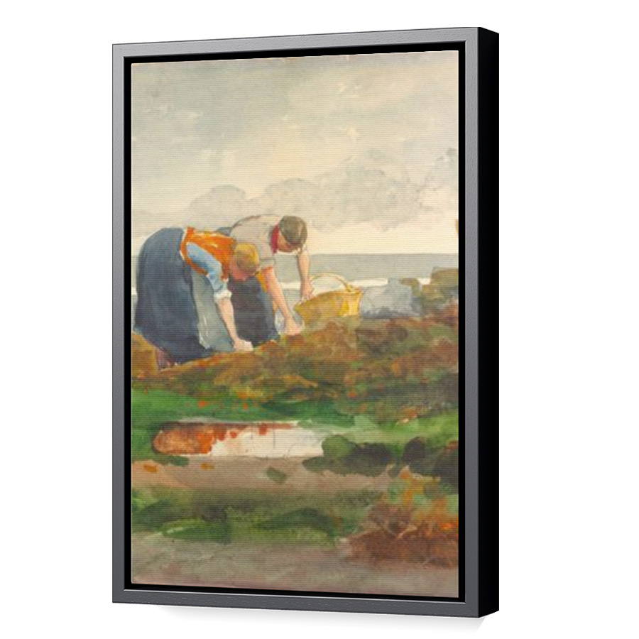 Thumbnail for Canvas - Black Floating Frame