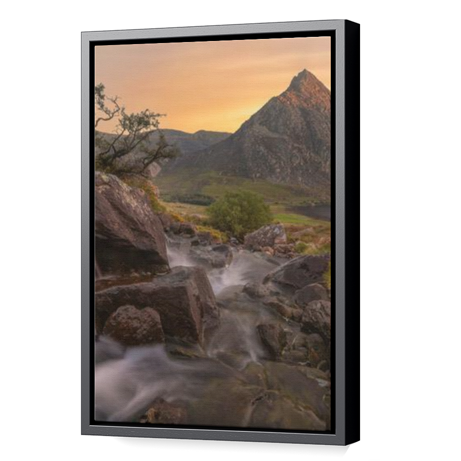Thumbnail for Canvas - Black Floating Frame