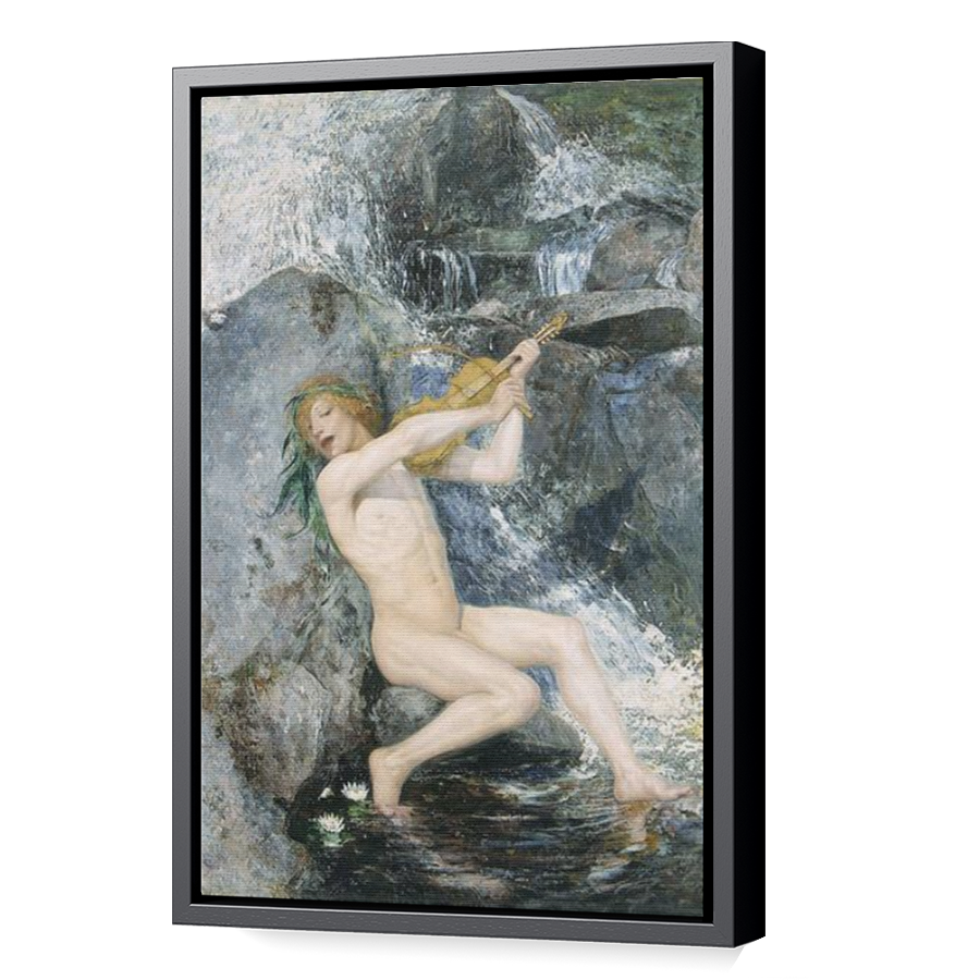 Thumbnail for Canvas - Black Floating Frame