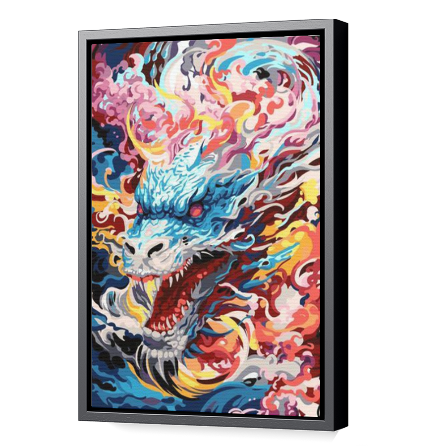 Thumbnail for Canvas - Black Floating Frame