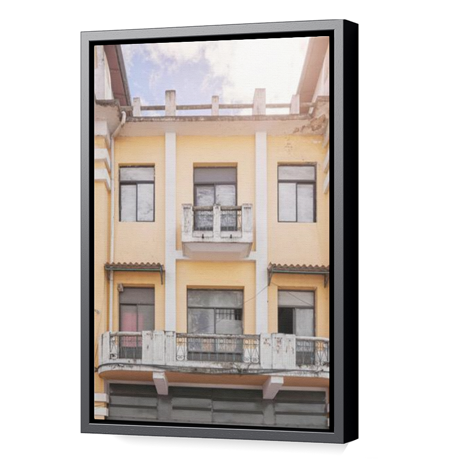 Thumbnail for Canvas - Black Floating Frame
