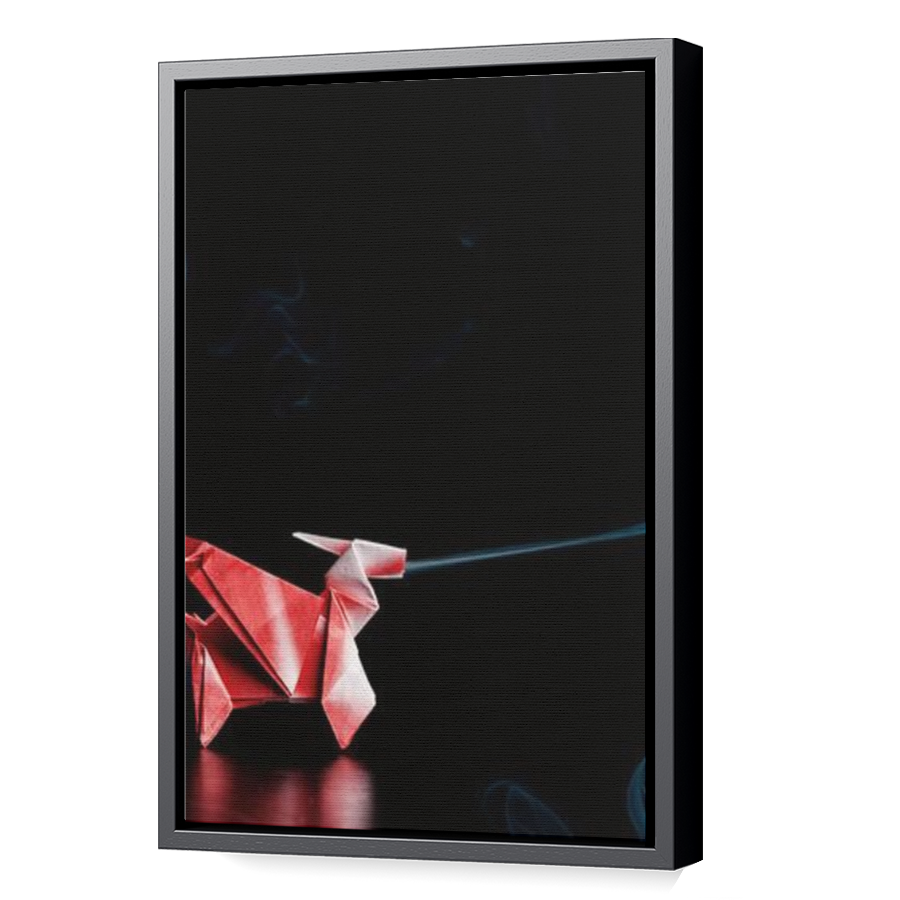 Thumbnail for Canvas - Black Floating Frame