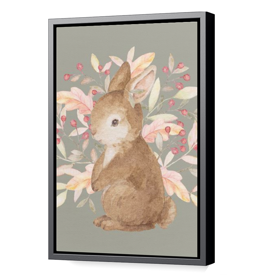 Thumbnail for Canvas - Black Floating Frame