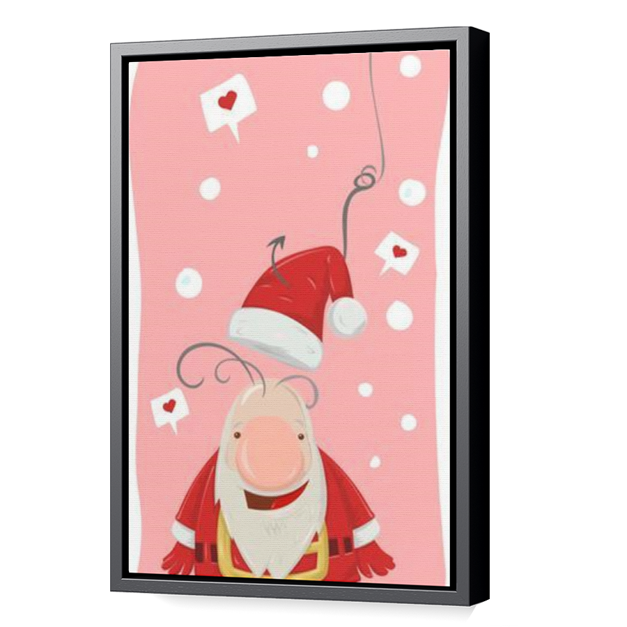 Thumbnail for Canvas - Black Floating Frame
