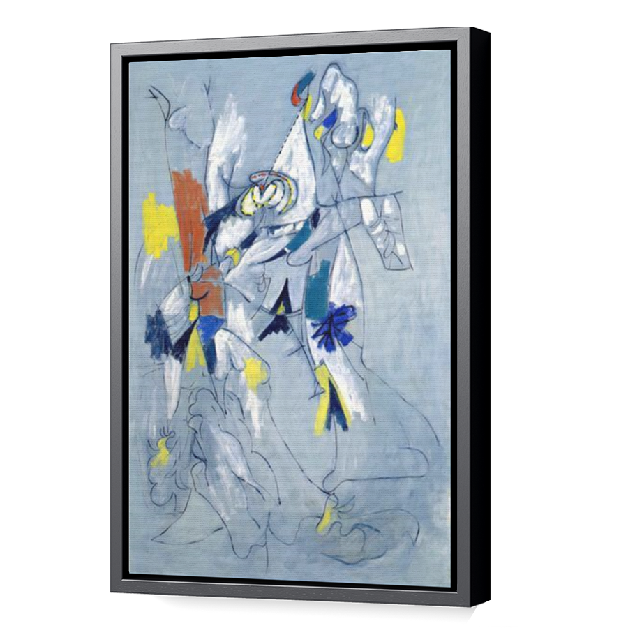 Thumbnail for Canvas - Black Floating Frame