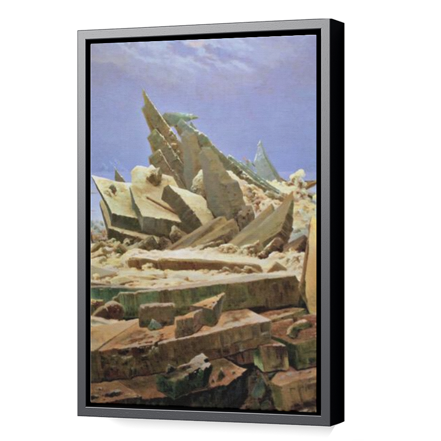 Thumbnail for Canvas - Black Floating Frame