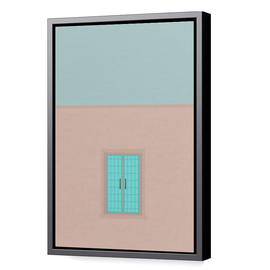 Thumbnail for Canvas - Black Floating Frame