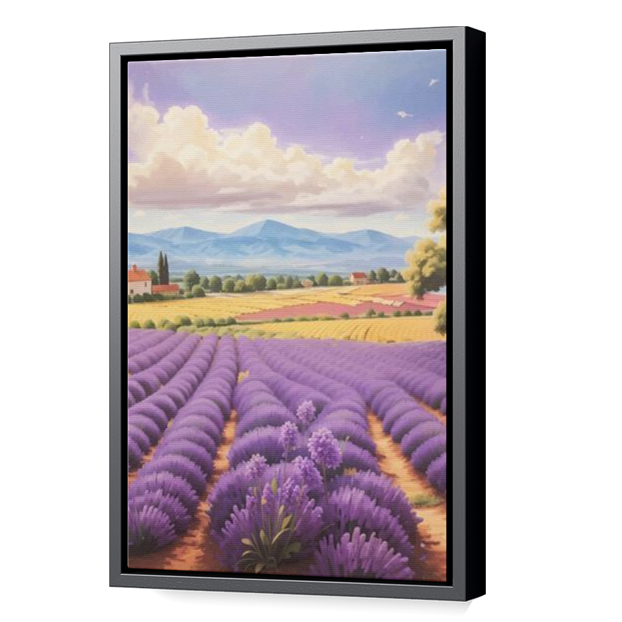 Thumbnail for Canvas - Black Floating Frame