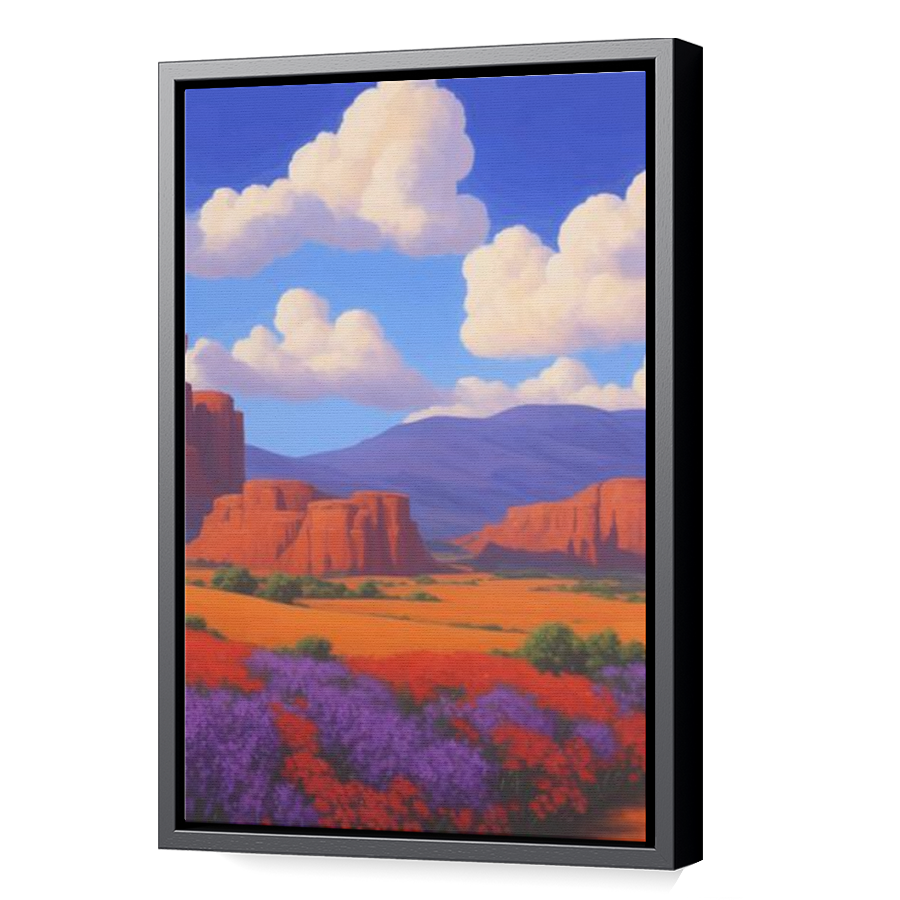 Thumbnail for Canvas - Black Floating Frame