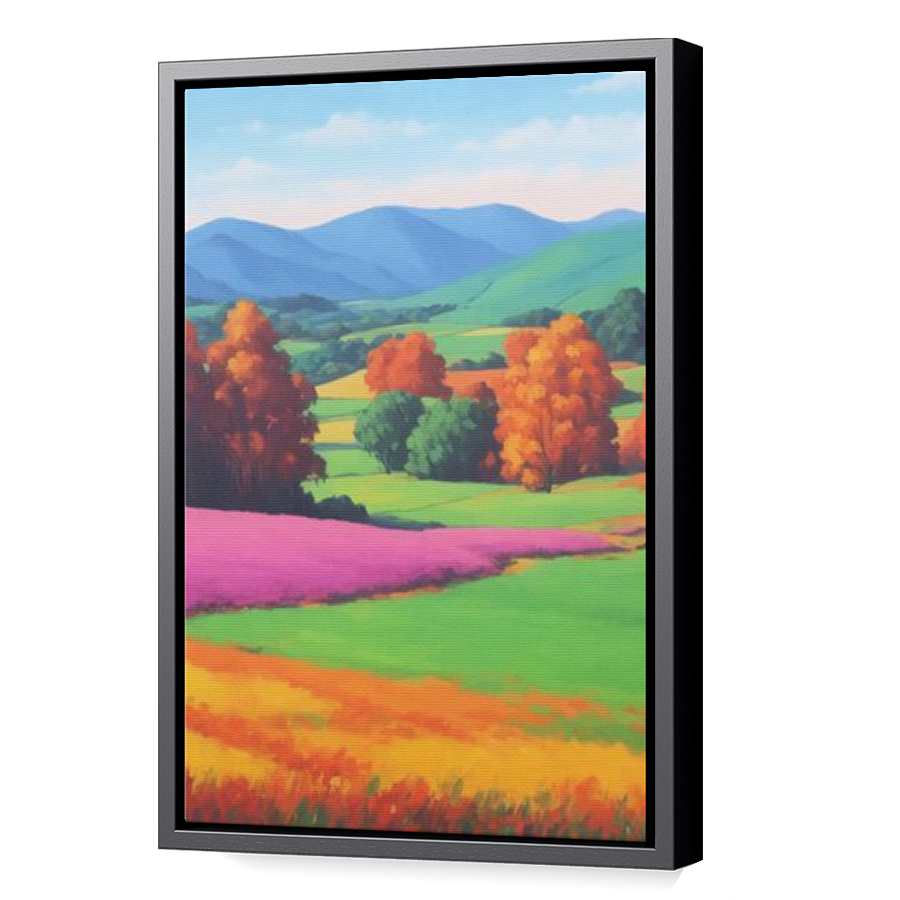 Thumbnail for Canvas - Black Floating Frame