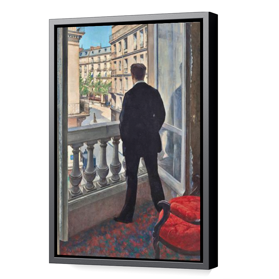 Thumbnail for Canvas - Black Floating Frame