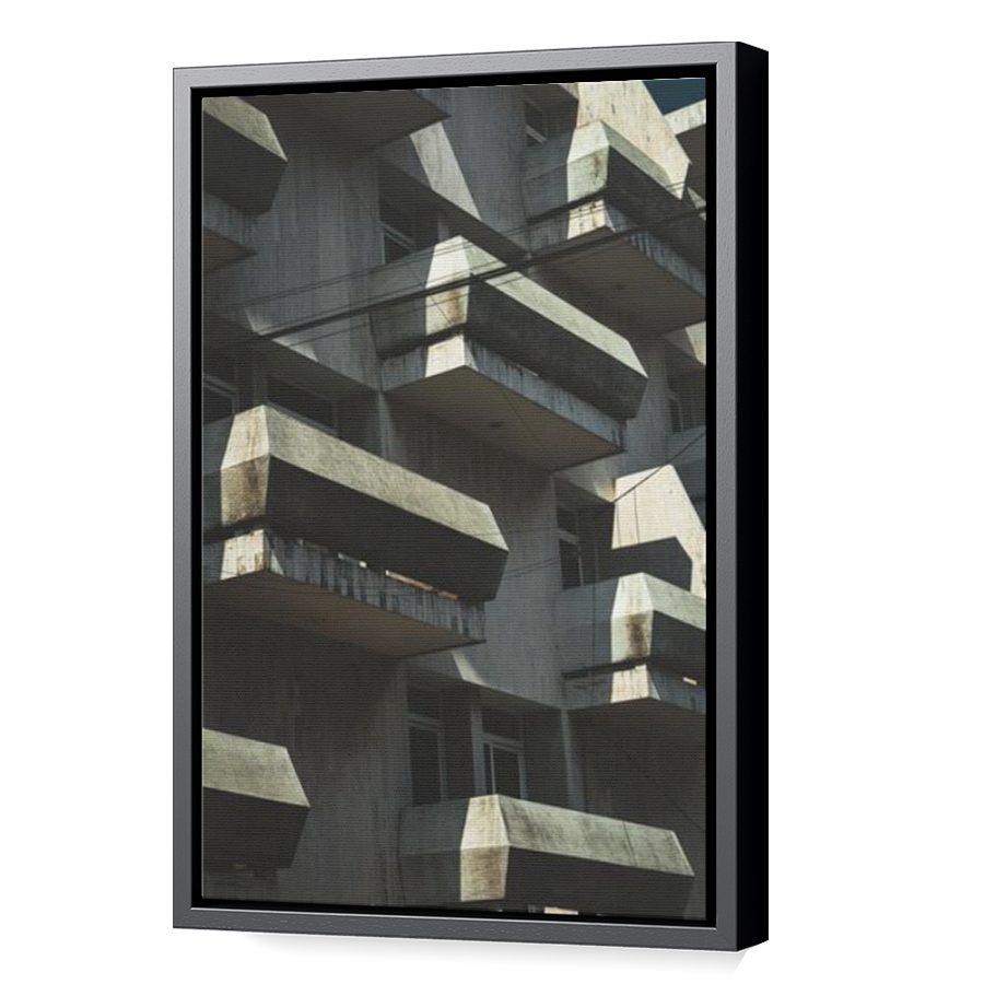 Thumbnail for Canvas - Black Floating Frame
