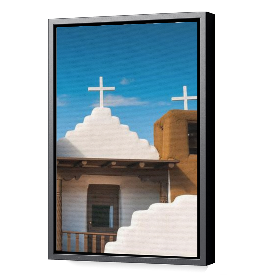 Thumbnail for Canvas - Black Floating Frame