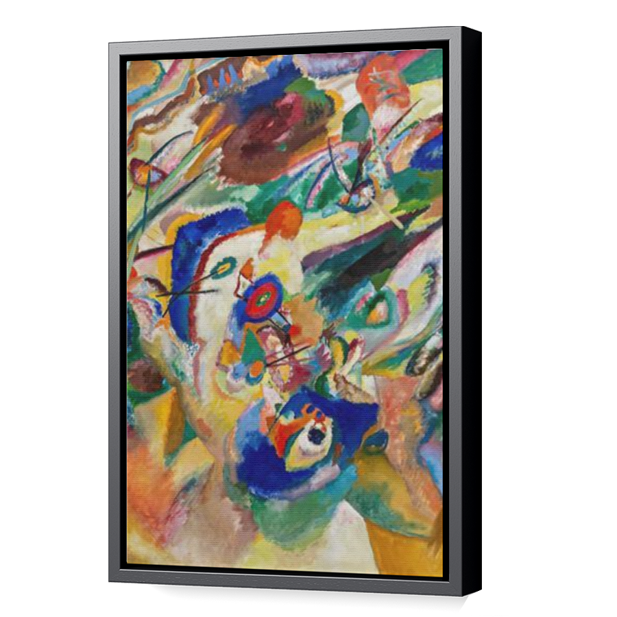 Thumbnail for Canvas - Black Floating Frame
