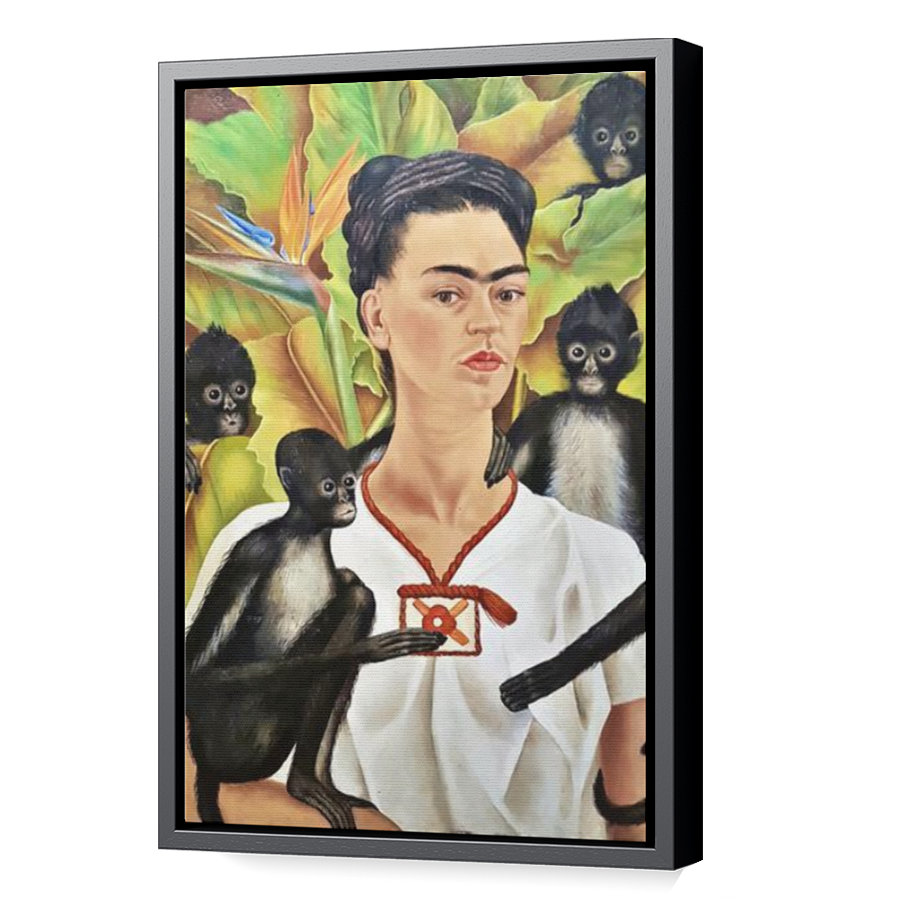 Thumbnail for Canvas - Black Floating Frame