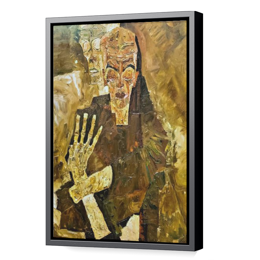Thumbnail for Canvas - Black Floating Frame