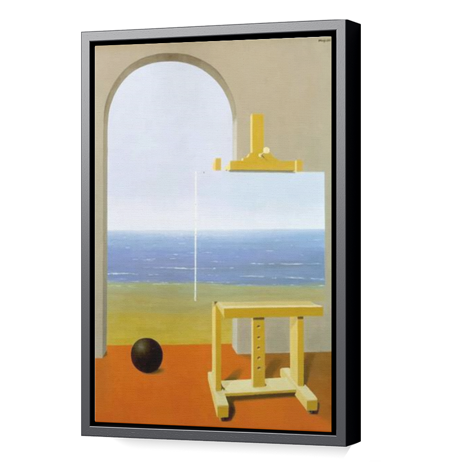 Thumbnail for Canvas - Black Floating Frame