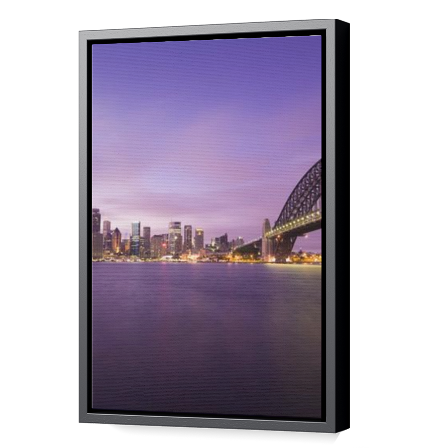 Thumbnail for Canvas - Black Floating Frame