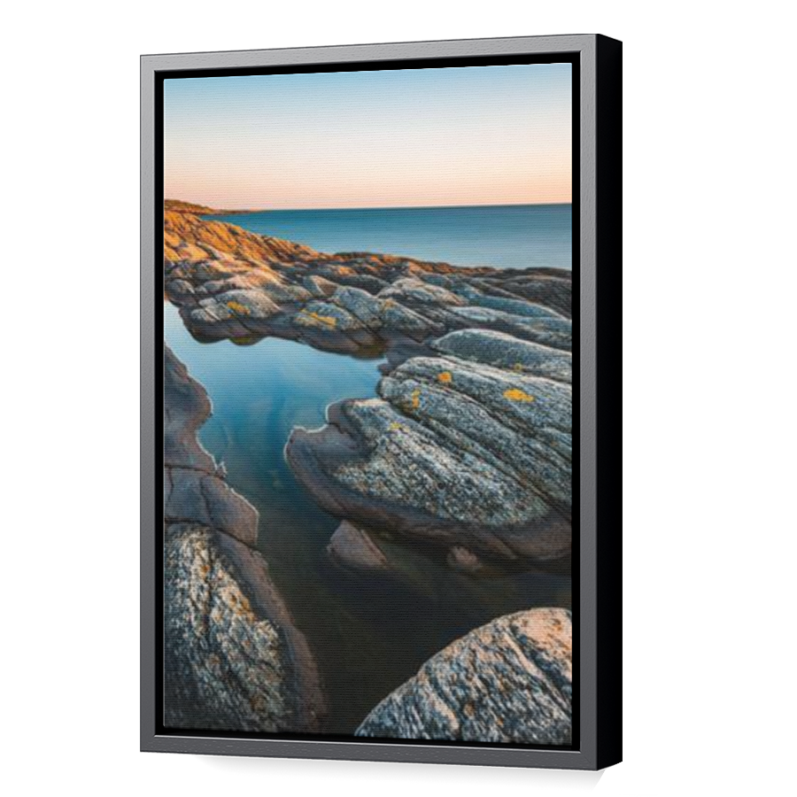 Thumbnail for Canvas - Black Floating Frame