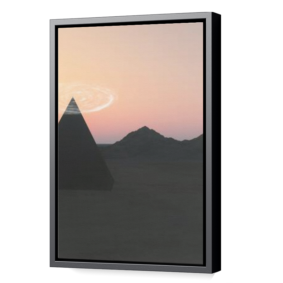 Thumbnail for Canvas - Black Floating Frame