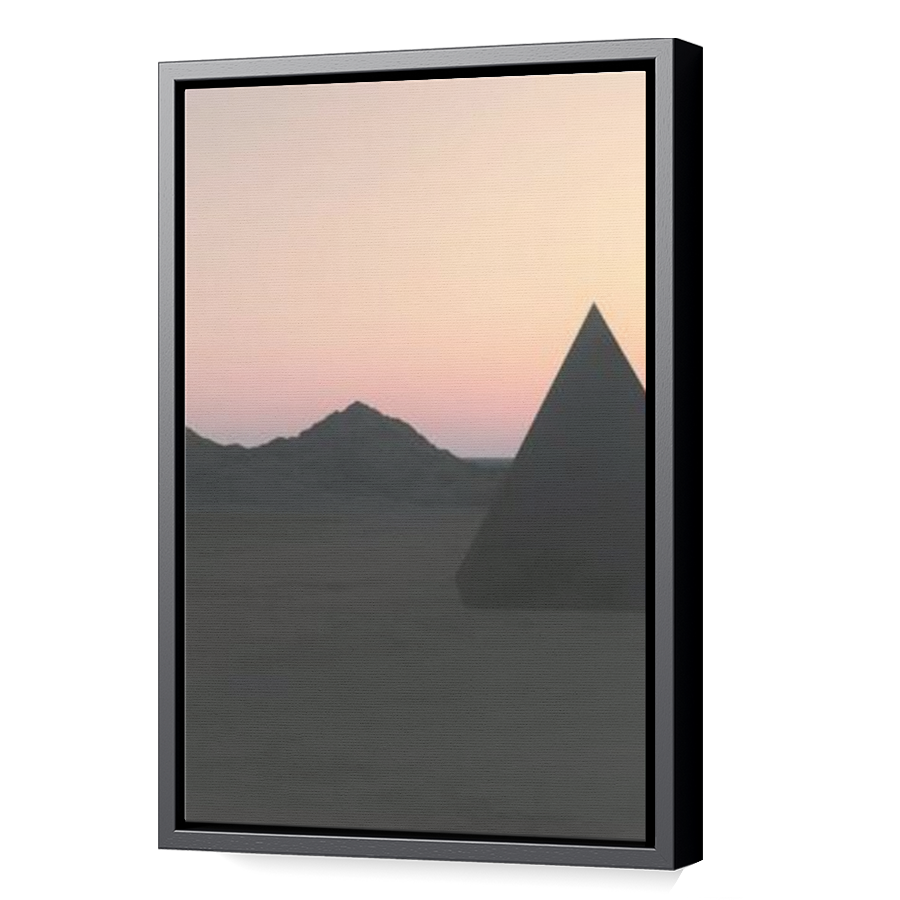 Thumbnail for Canvas - Black Floating Frame