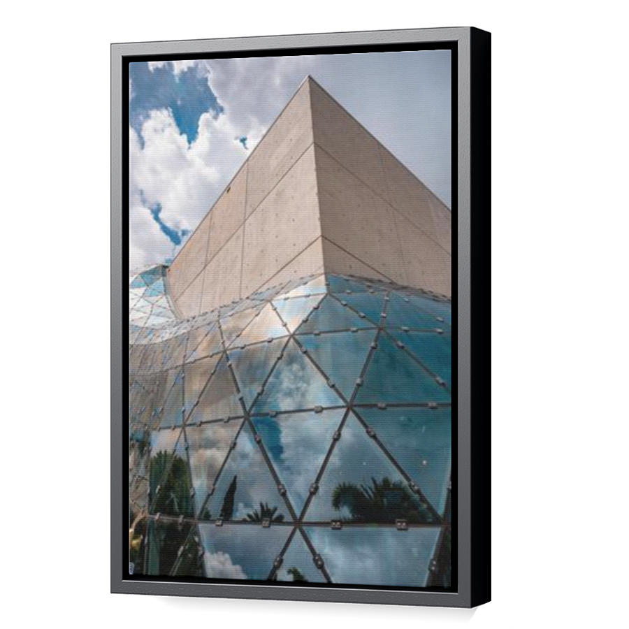 Thumbnail for Canvas - Black Floating Frame