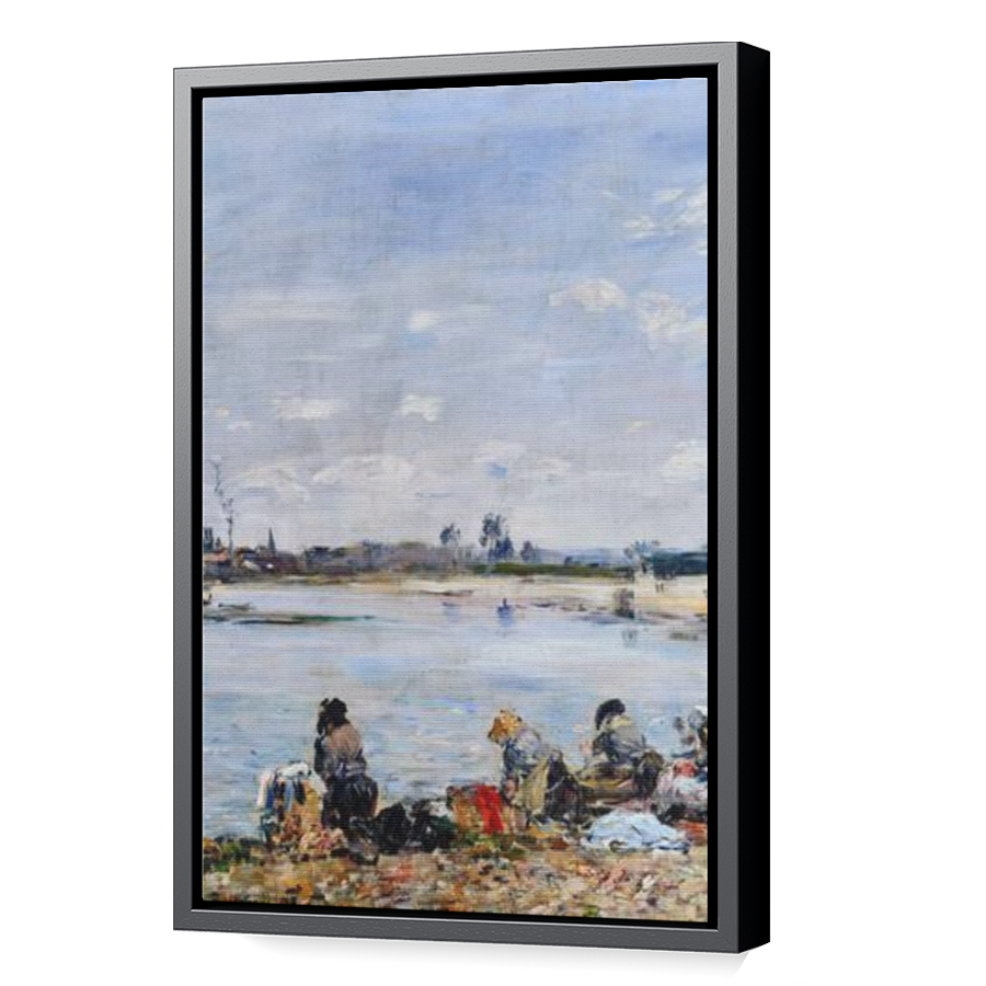 Thumbnail for Canvas - Black Floating Frame