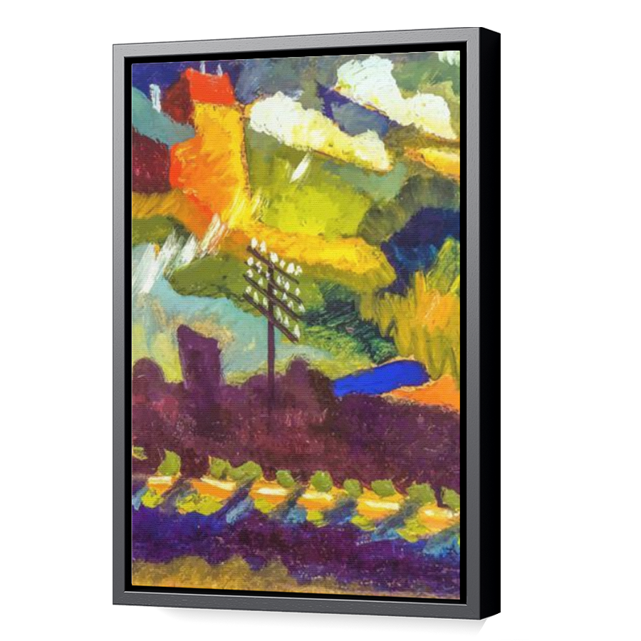 Thumbnail for Canvas - Black Floating Frame