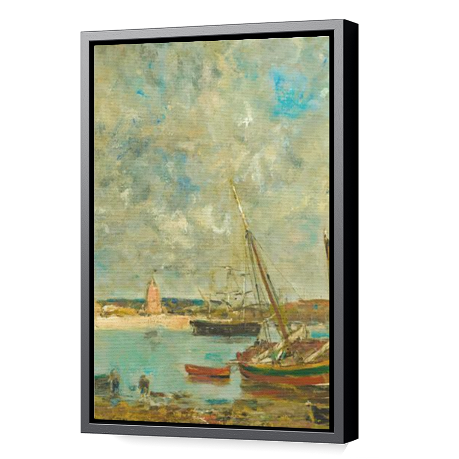 Thumbnail for Canvas - Black Floating Frame