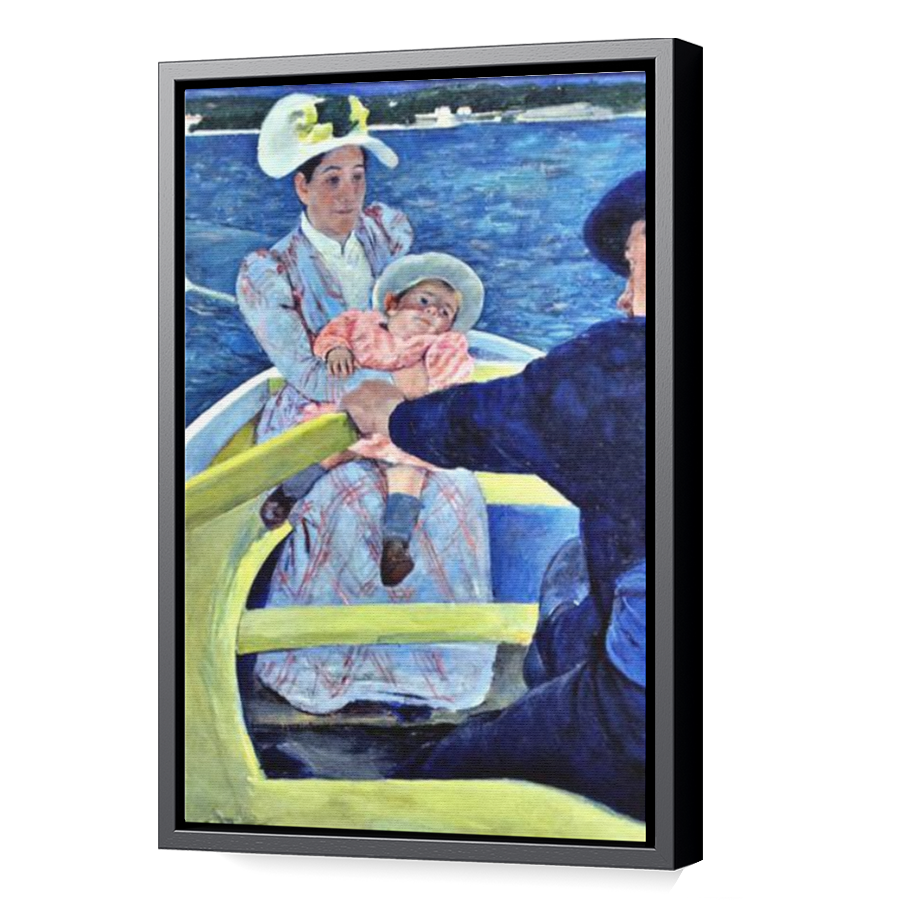 Thumbnail for Canvas - Black Floating Frame