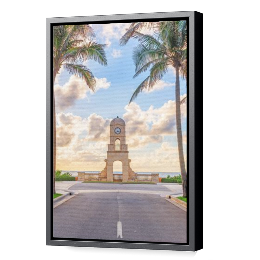 Thumbnail for Canvas - Black Floating Frame