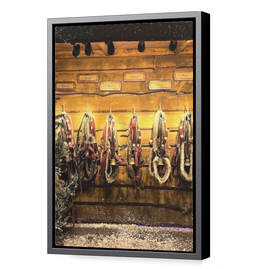 Thumbnail for Canvas - Black Floating Frame