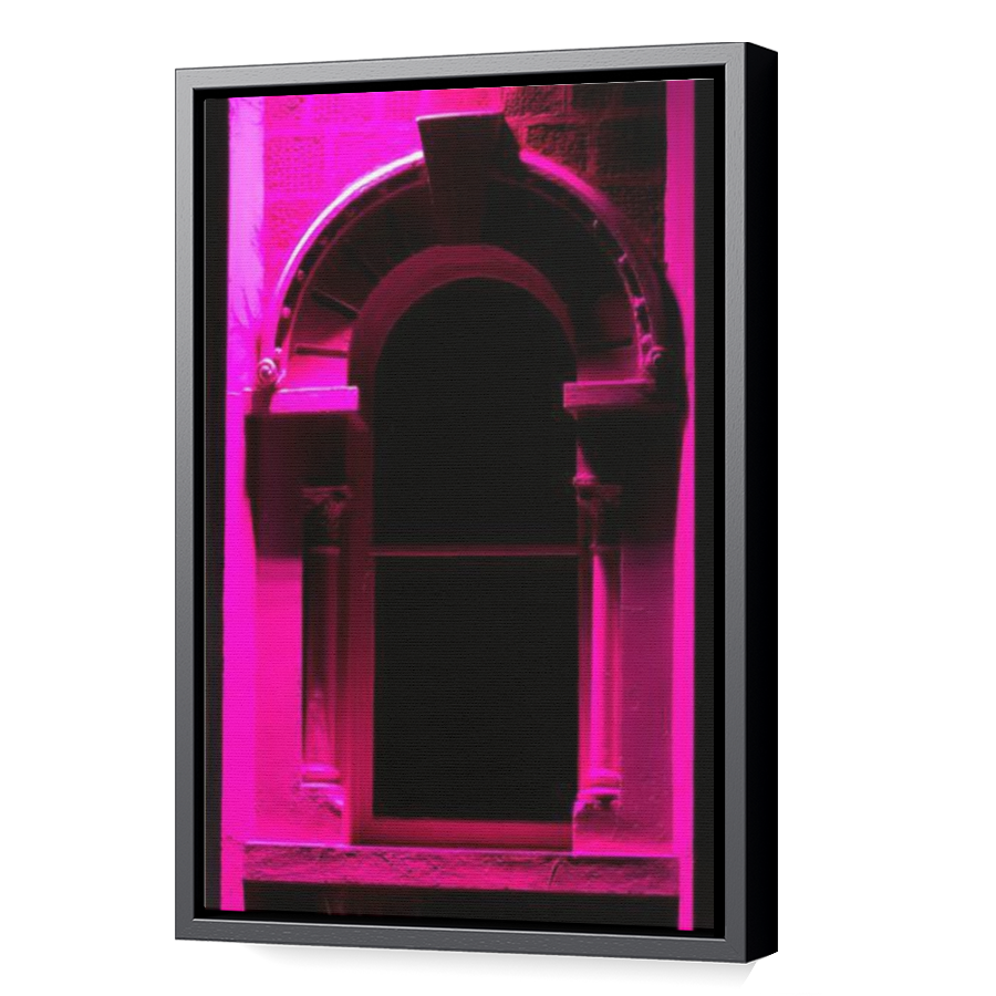 Thumbnail for Canvas - Black Floating Frame