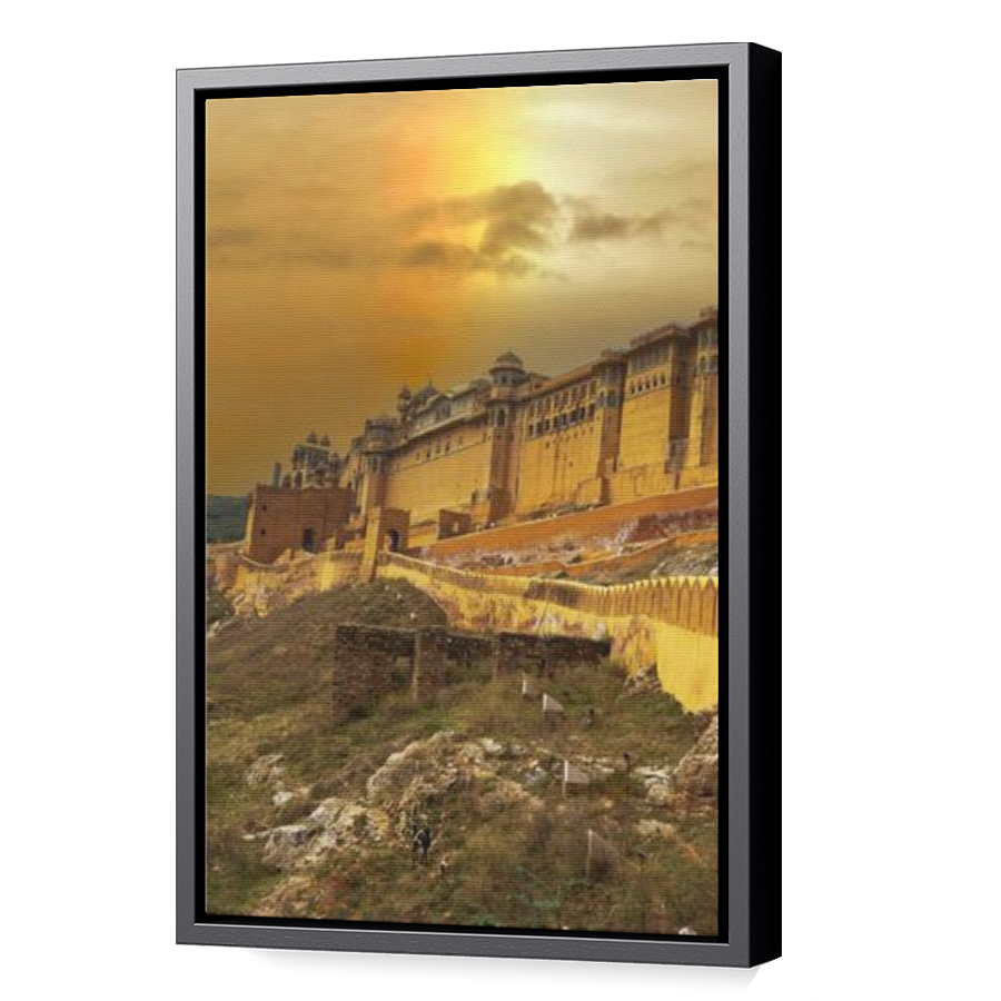 Thumbnail for Canvas - Black Floating Frame
