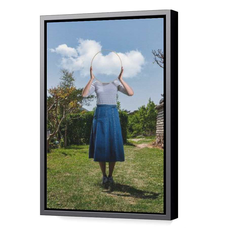 Thumbnail for Canvas - Black Floating Frame