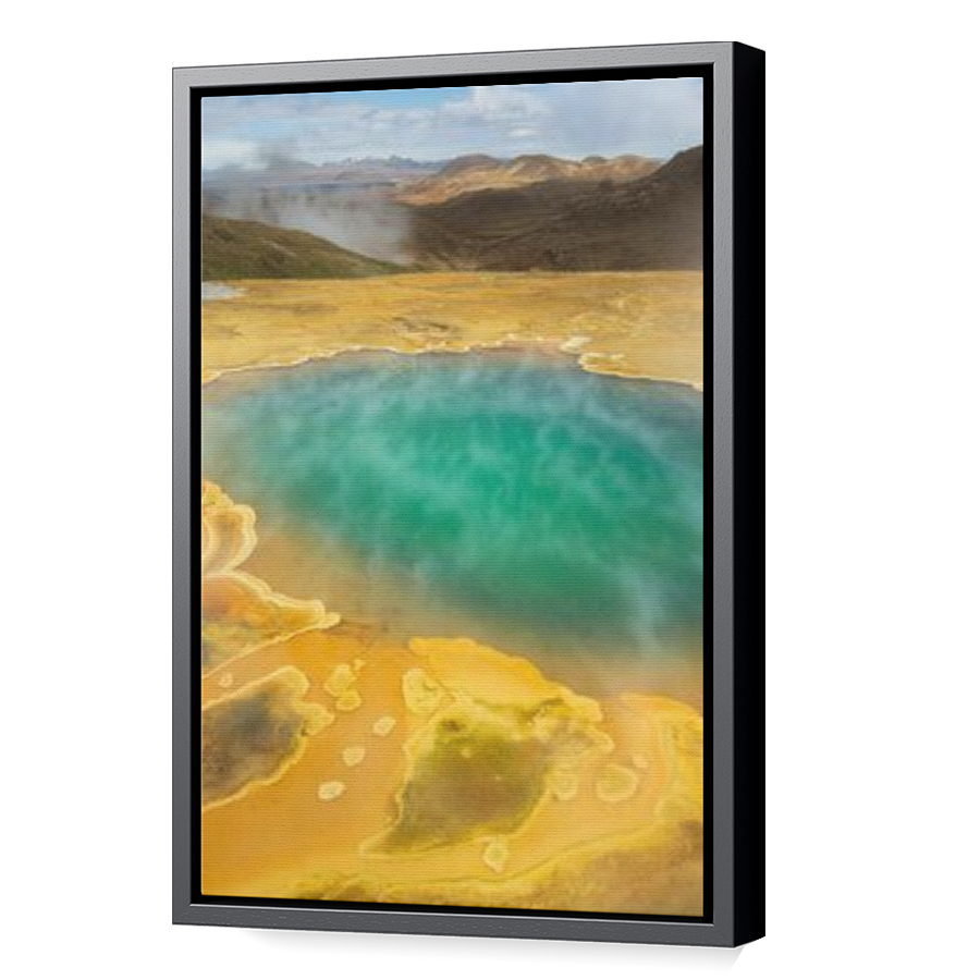 Thumbnail for Canvas - Black Floating Frame