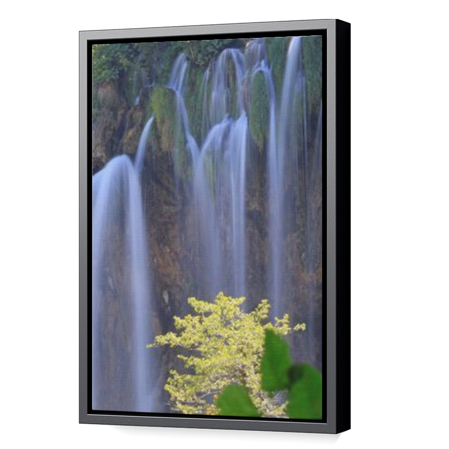 Thumbnail for Canvas - Black Floating Frame